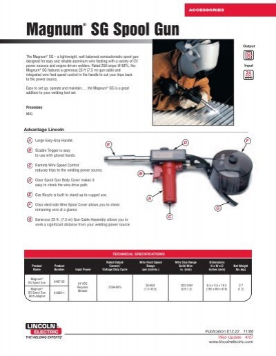 Lincoln Electric KP2010-2 Guide Tube Plastic MAG SG Spool Gun Qty.1 