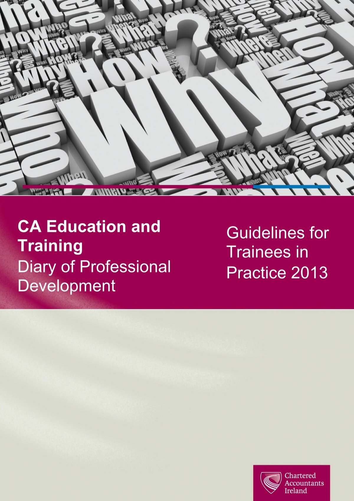 Ca Professional Development Experience Guidelines For Student