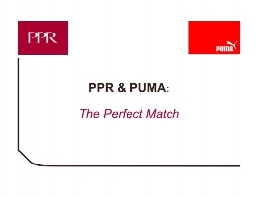 PPR \u0026 PUMA: The Perfect Match - PPR.COM