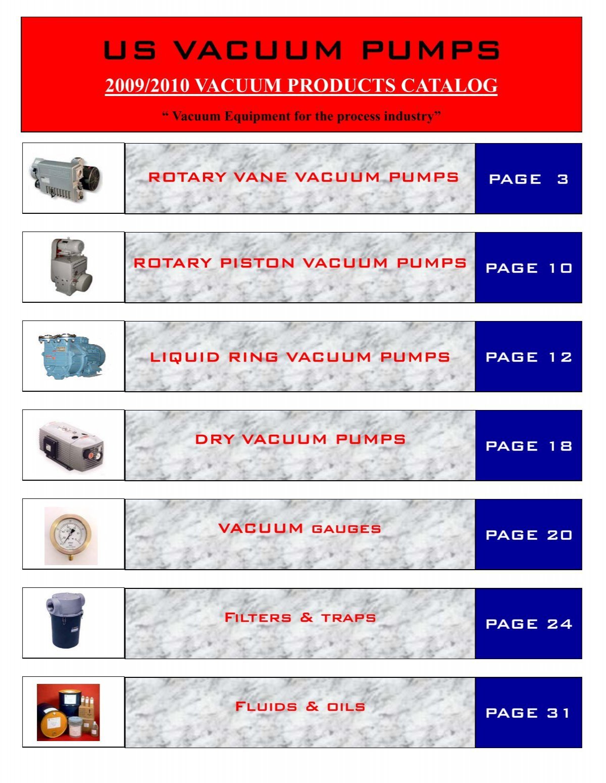 product catalog - Vacuum