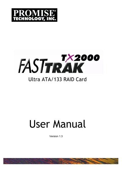 Promise Technology Fasttrack TX2000 Ultra ATA/133 Raid Card NEW 