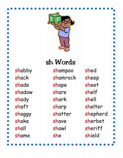 5 Letter Word Starting With Sh