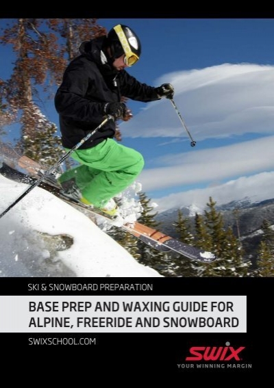 Snowboard Ski Base Structure Pads & Free Base Preparation Guide