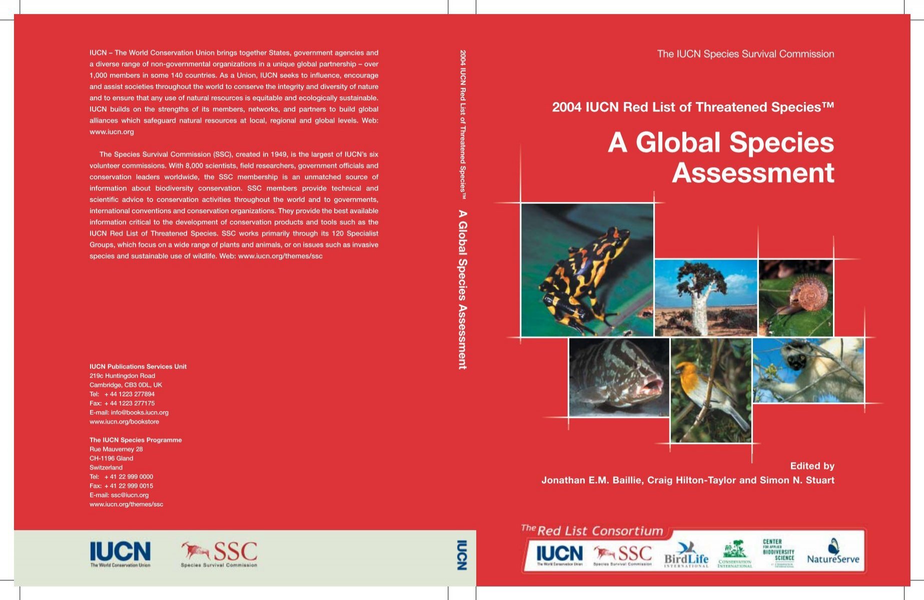 2004 IUCN Red List of Threatened Species - Instituto de