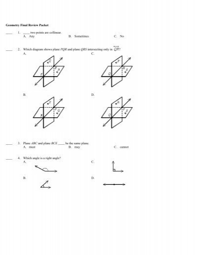 05-geometry-final-multiple-choice-review-packet-optional-one
