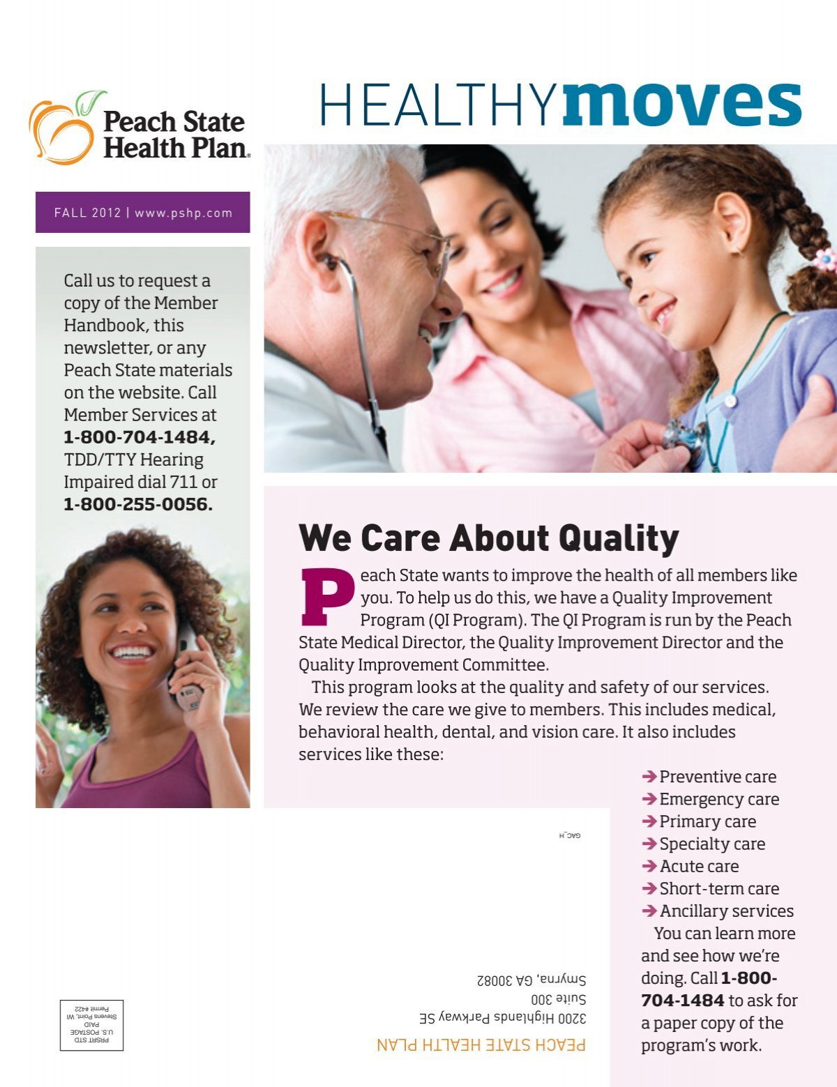 peach care health plan