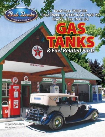 1941-1948 Chevy Car Steel Gas Tank & Fuel Level Sending Unit 16 gallon