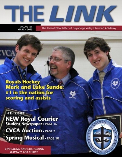 March Link Pdf - Cuyahoga Valley Christian Academy
