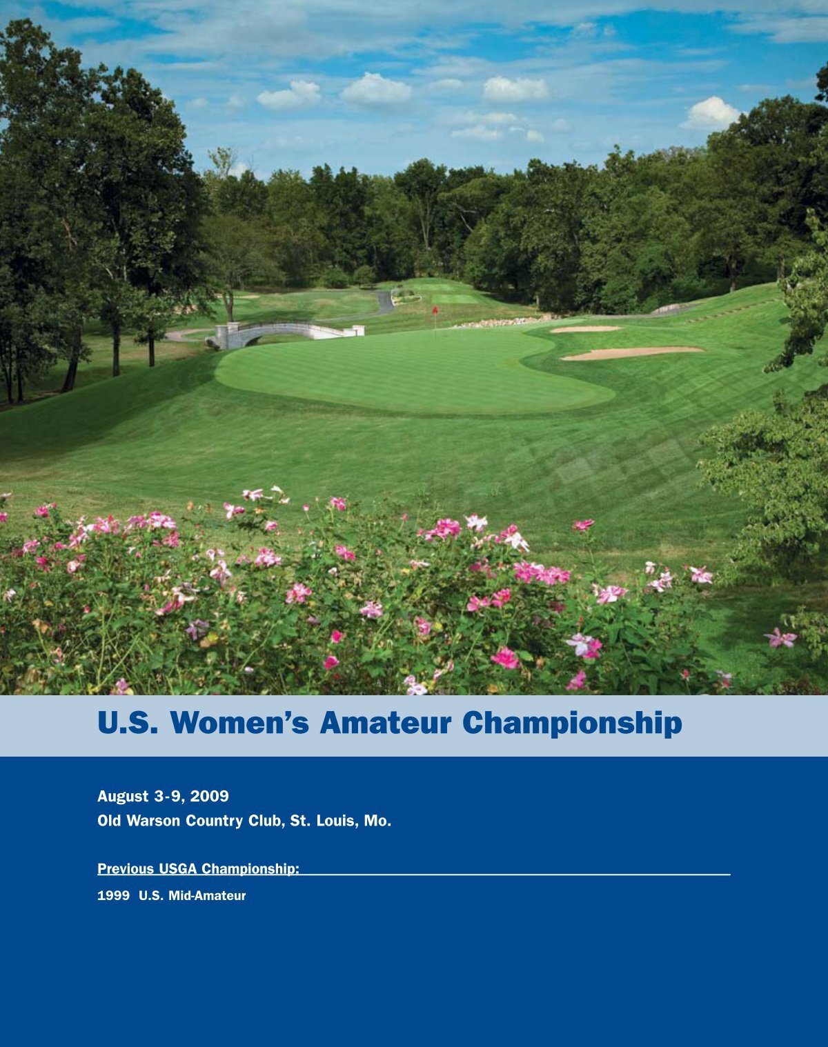 Us Womens Amateur Championship Usga 