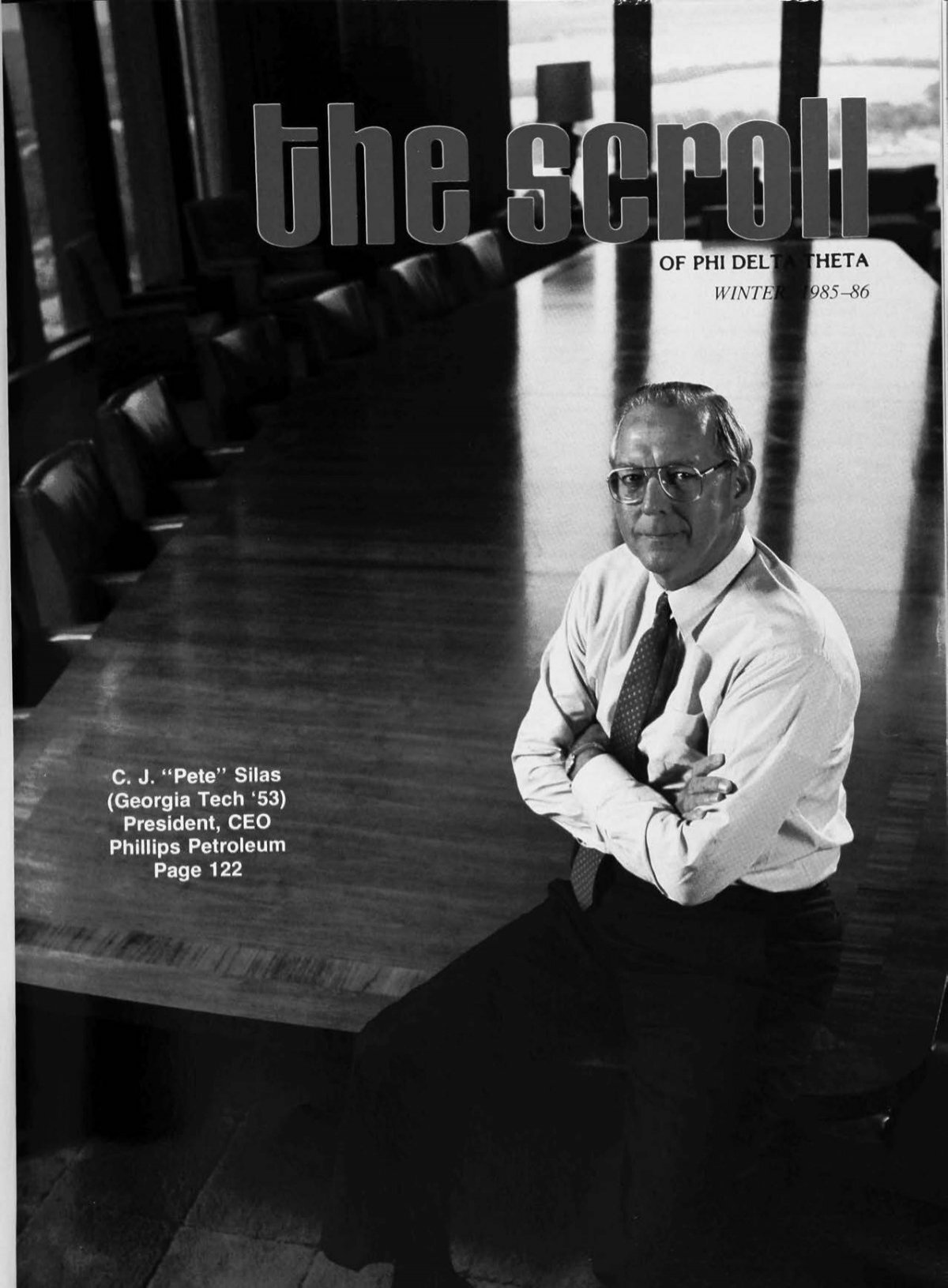 1985–86 Volume 109 No 1–5 - Phi Delta Theta Scroll Archive