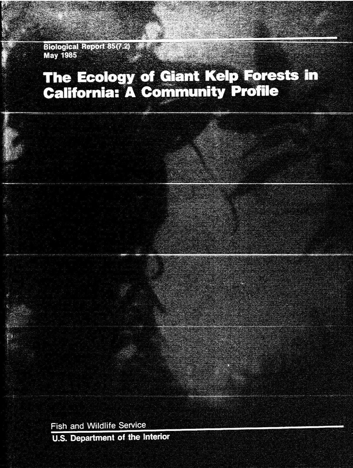 The ecology of giant kelp forests in California - USGS National