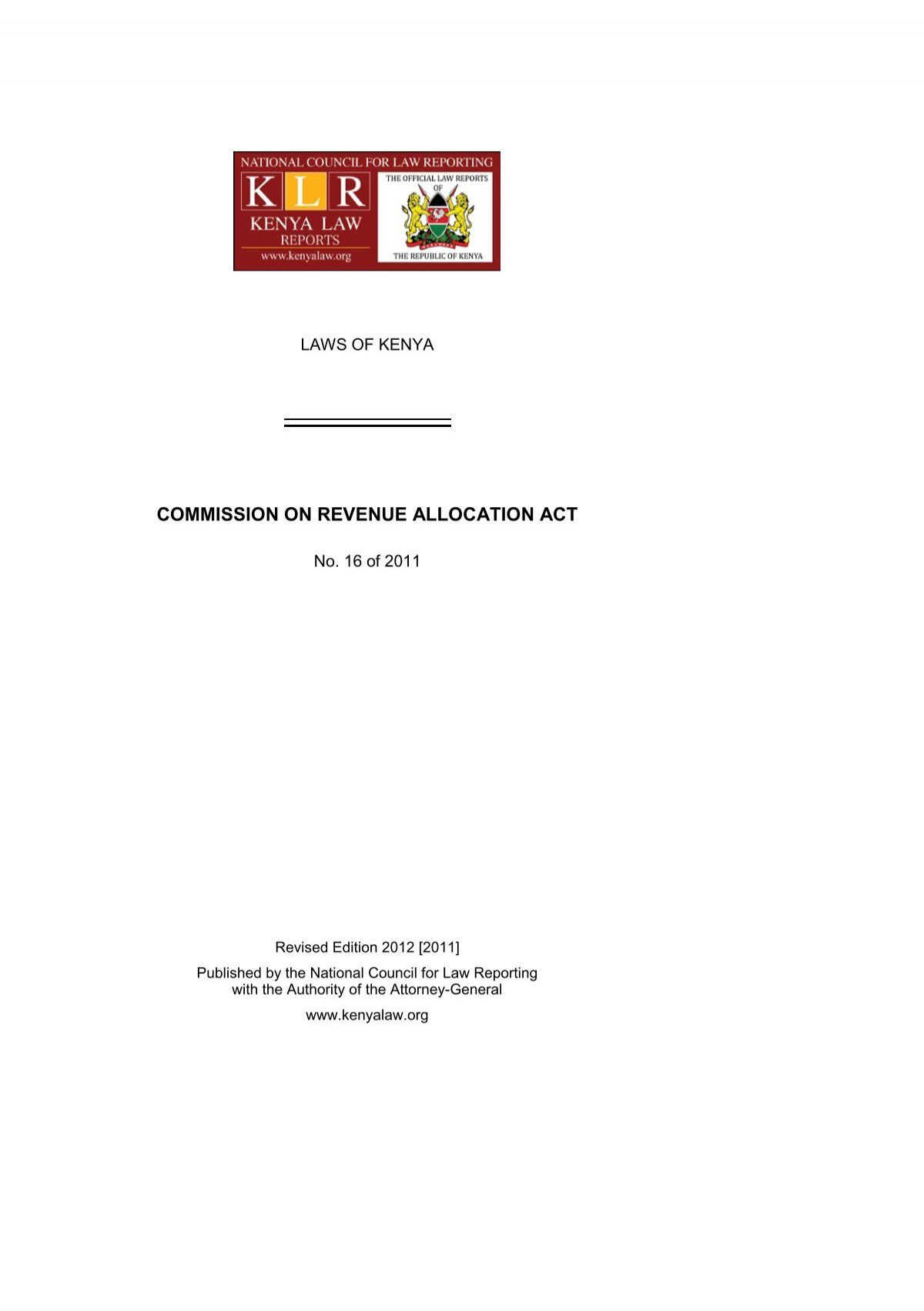 kenya law research paper