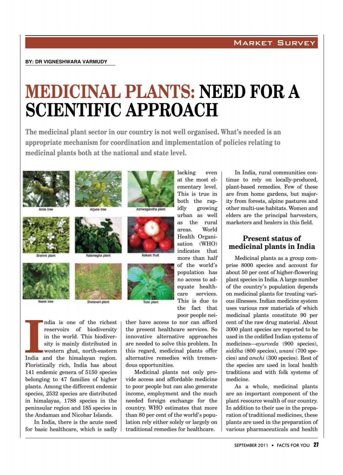 research title about medicinal plants