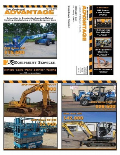 Information For Construction Industrial Material Handling Dealer Id