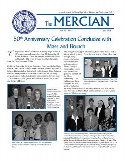 June 2006 Mercian Mercy High School Images, Photos, Reviews