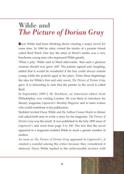 portrait of dorian gray sparknotes