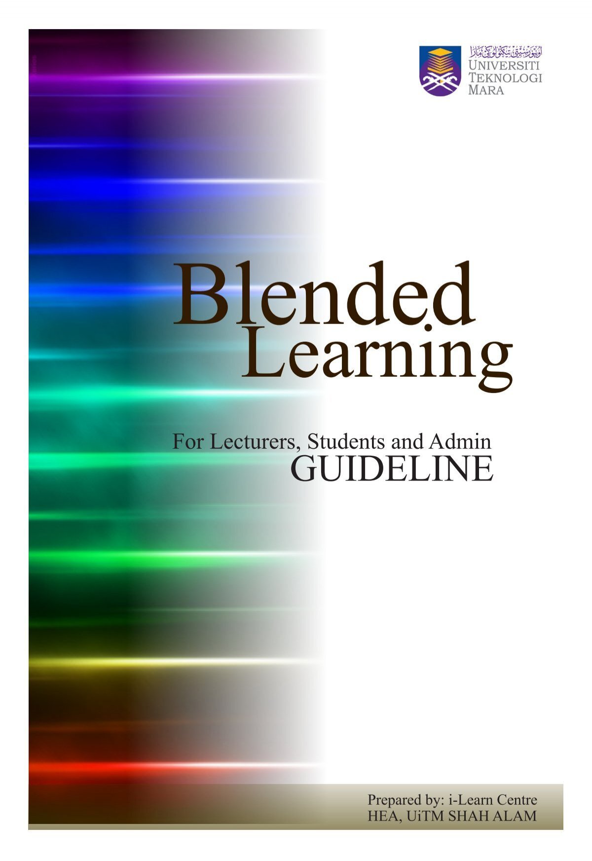Blended Learning Guideline I Learn Portal A Uitm E Learning Portal