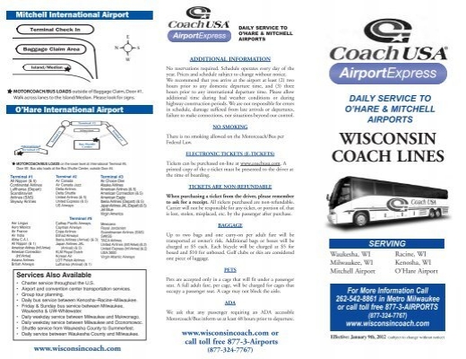 Wisconsin Coach Airport Express - Coach USA