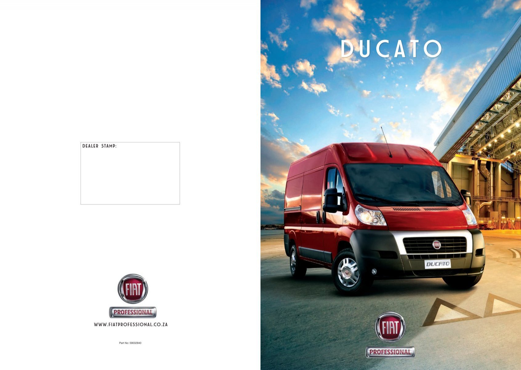 THE NEW FIAT DUCATO: MORE TECHNOLOGY, MORE EFFICIENCY, MORE VALUE, Fiat  Professional