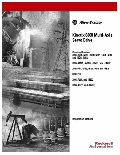 PDF) Kinetix 6000 Multi-axis Servo Drive | Luis Alberto Granados -  Academia.edu
