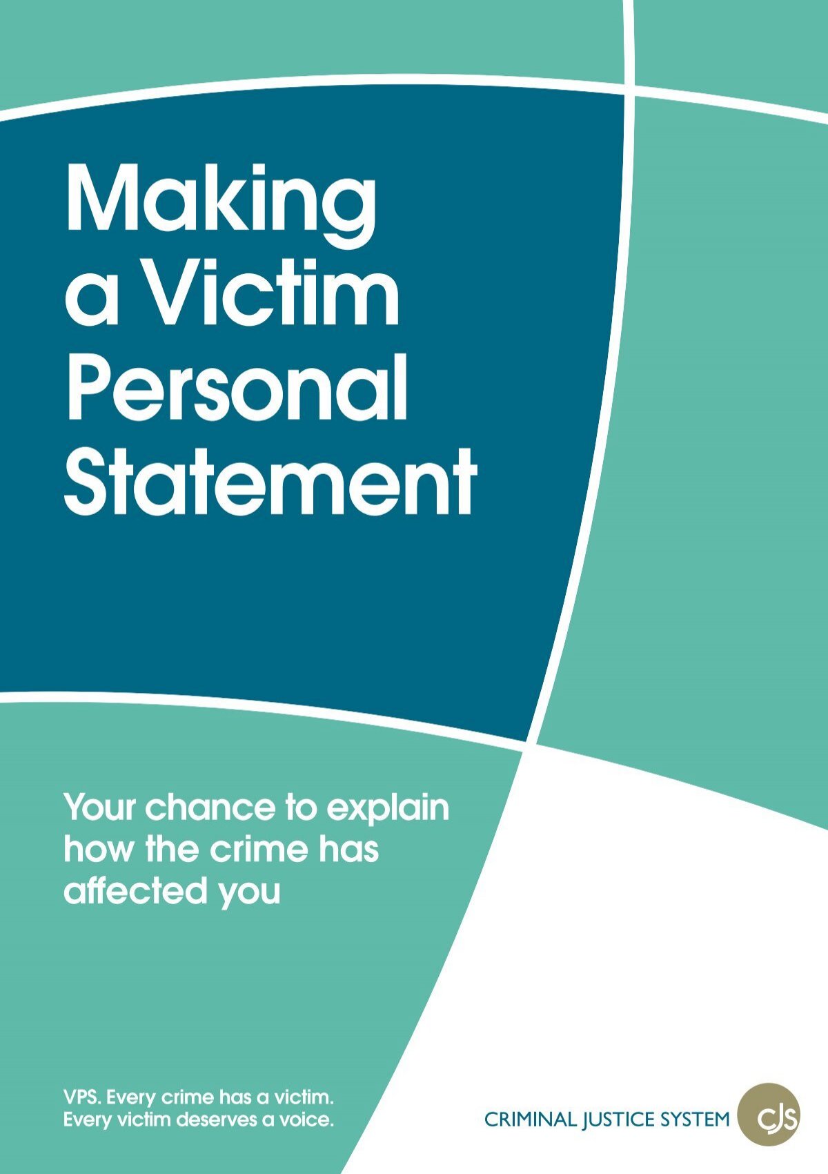 what is the victim personal statement