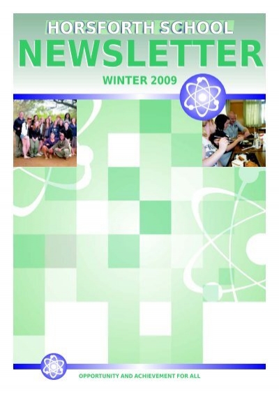 cdrNEWSLETTER WINTER 2009 FINAL - Leeds Learning Portal