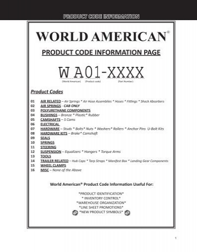World American WA05-5018 Right Hand Trailer Axle Camshaft 