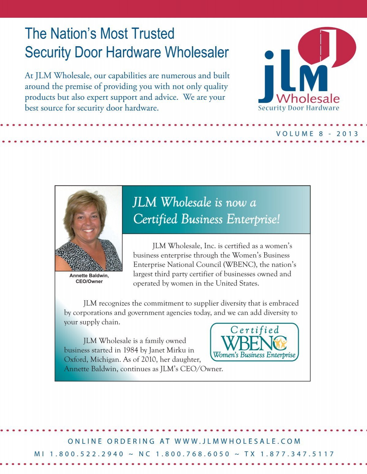 online catalog - JLM Wholesale