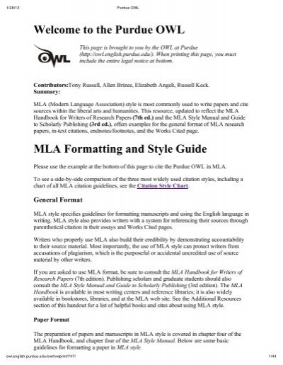 purdue owl resume workshop