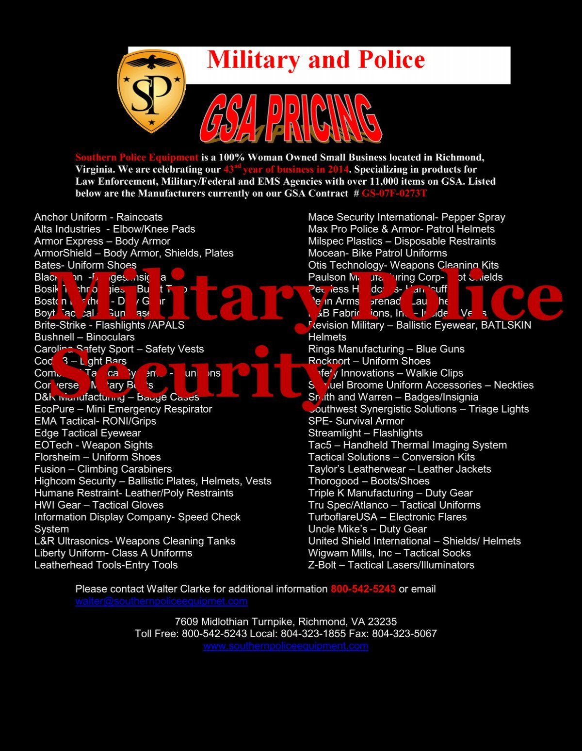 Military Police Security