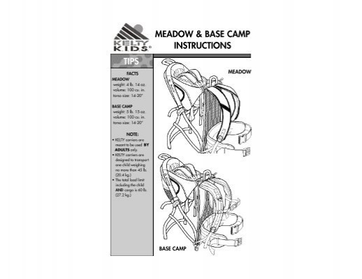 kelty base camp child carrier
