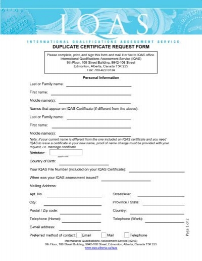 iqas application form