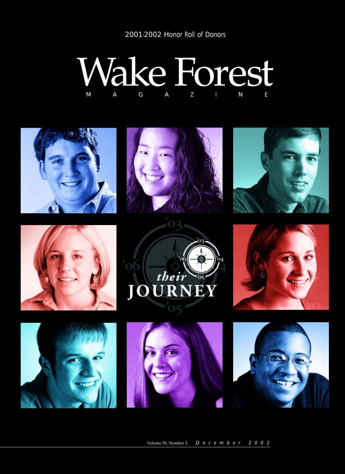 Wake Forest Magazine December 2002 - Past Issues - Wake Forest