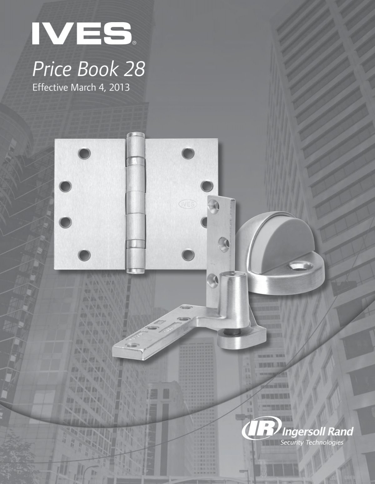 IVES MARCH 2013 PRICE BOOK.pdf - Access Hardware Supply