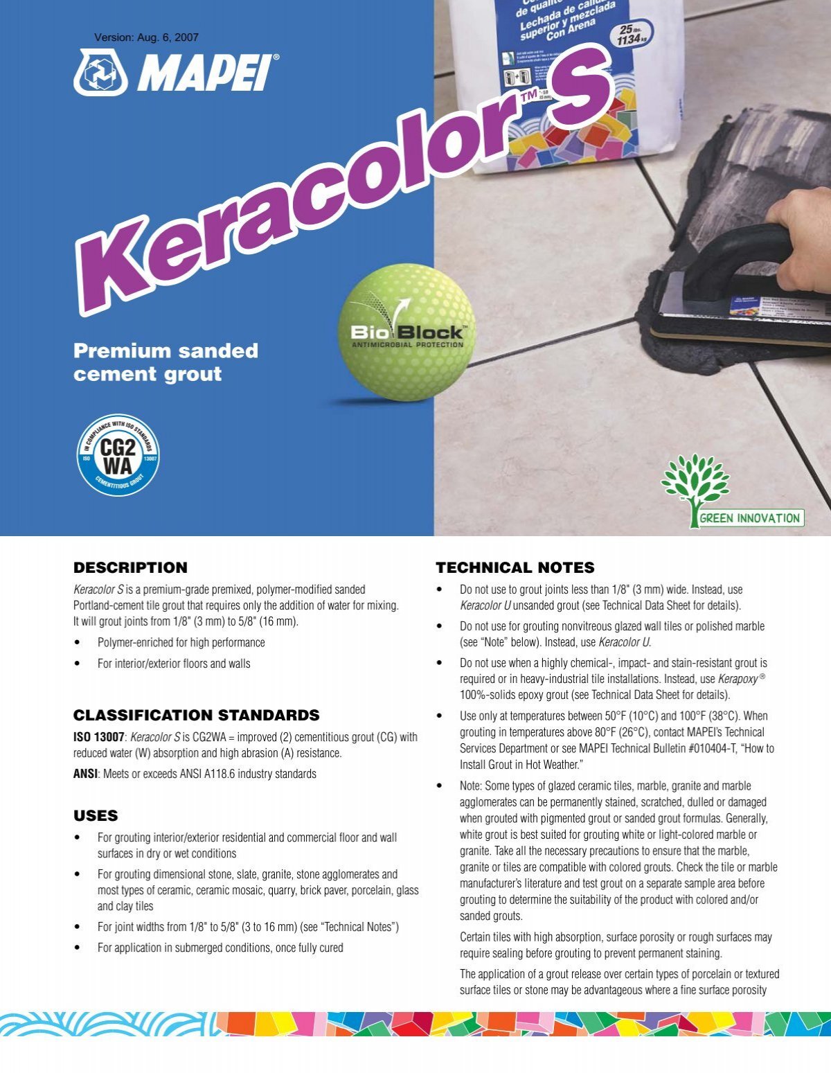 Keracolor Grout Chart