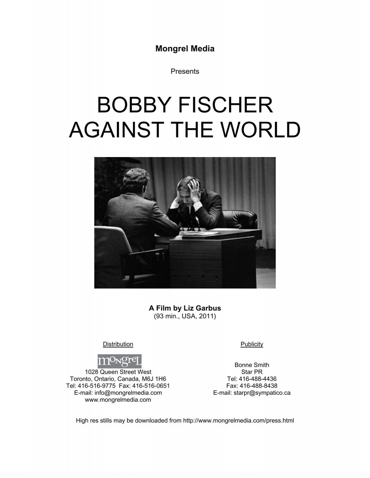 Bobby Fischer Against the World - Film Clip 
