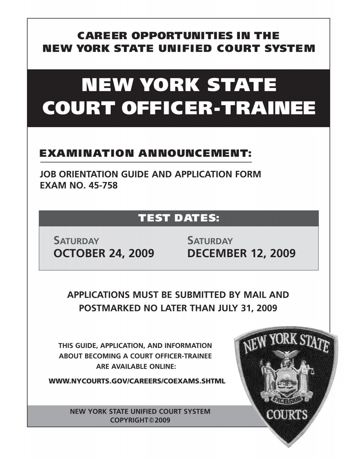 Nys Court Officer Height Weight Chart