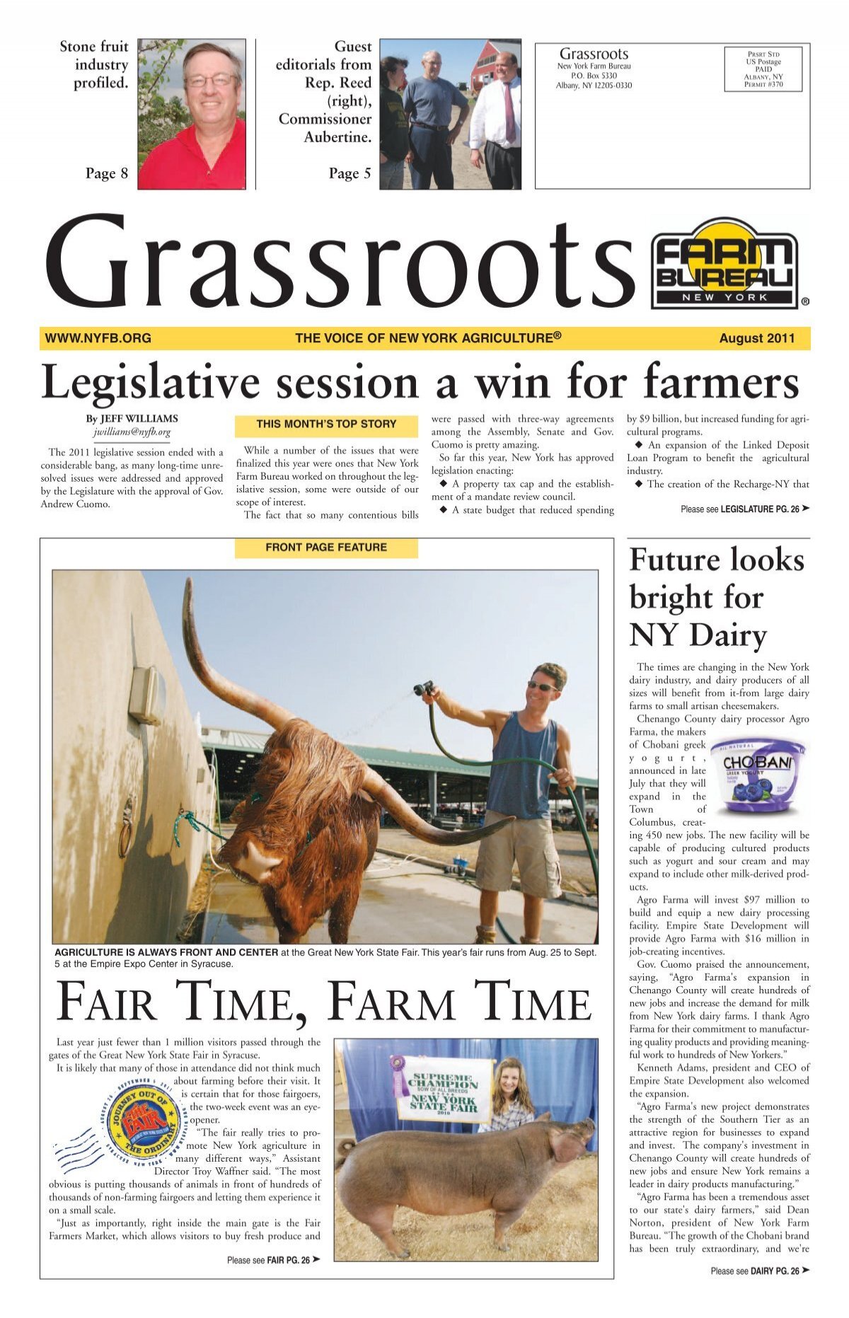 Grassroots - New York Farm Bureau