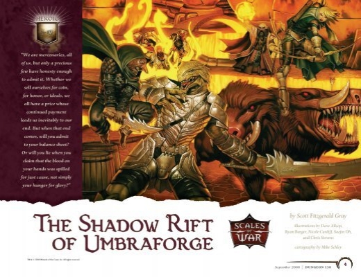Cover of The Shadow Rift of Umbraforge