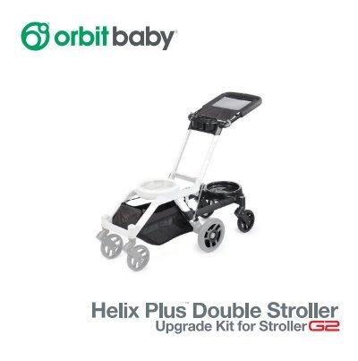 orbit helix double stroller