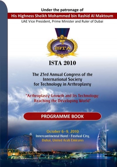 Convened under the auspicious of esteemed endorsers - ISTA | Poster