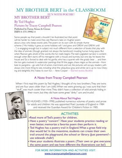 Classroom Notes - Tracey Campbell Pearson