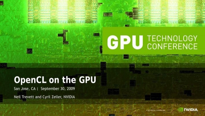 behagelig titel element Opencl on the GPU