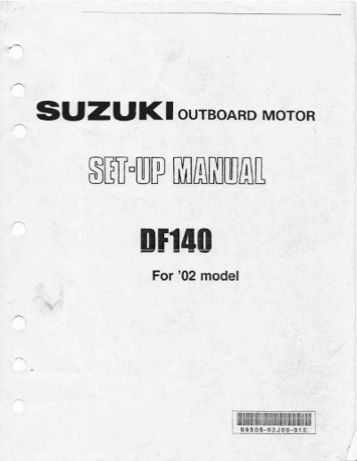Suzuki Df140 Set Up Manual Pdf Fishyfish