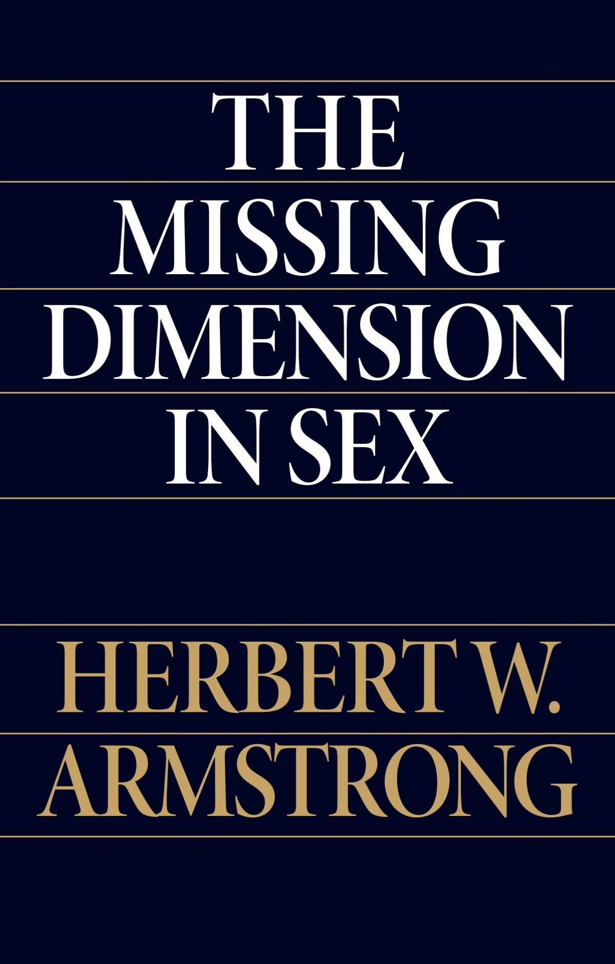 The Missing Dimension In Sex Church Of God Neo