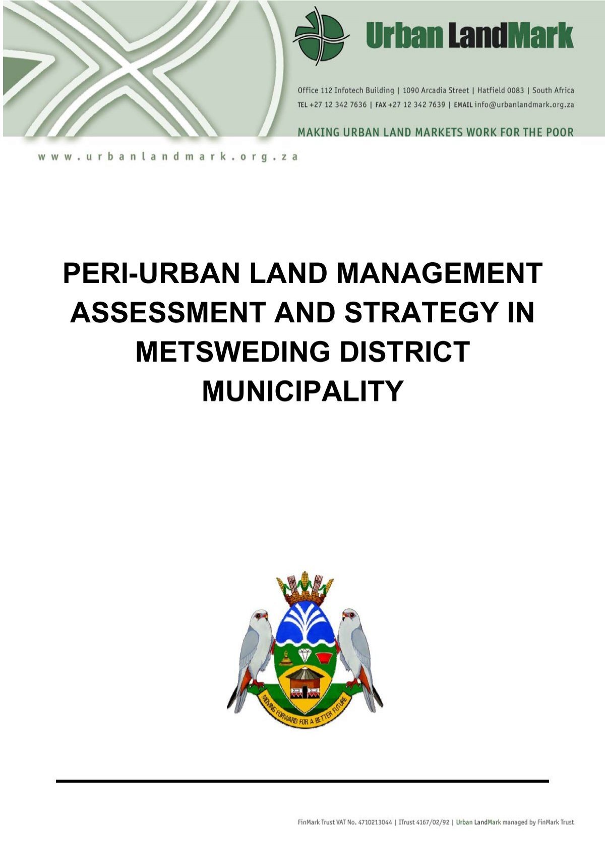 urban land management thesis topics