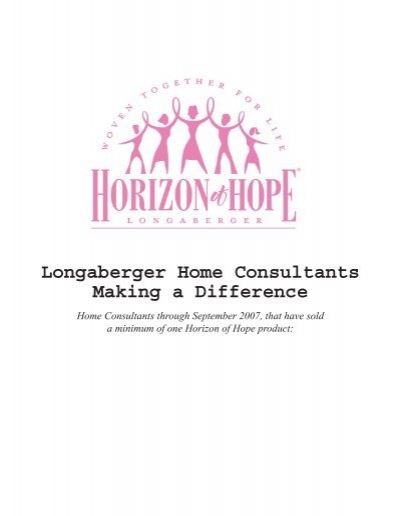 Longaberger Home Consultants Making a ...