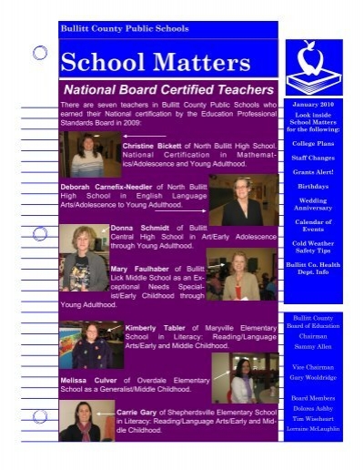 School Matters Bullitt County Public Schools