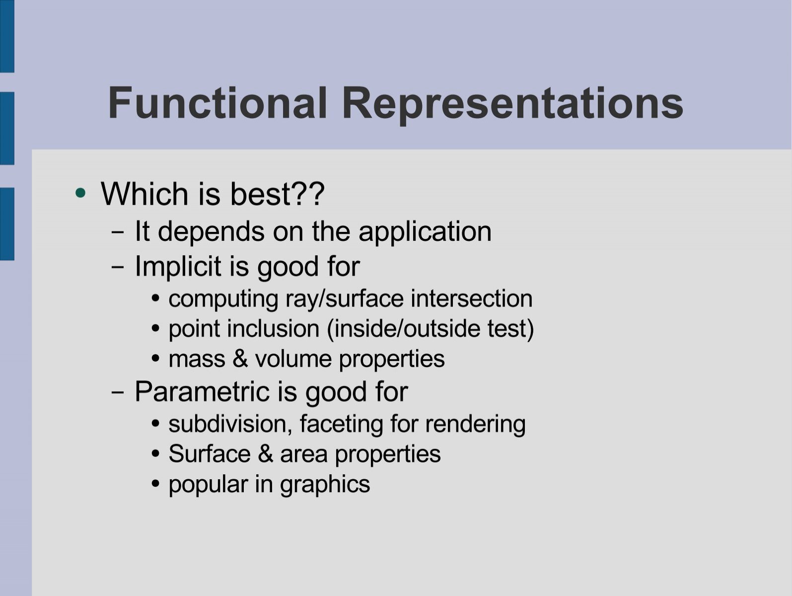 functional representation meaning in english