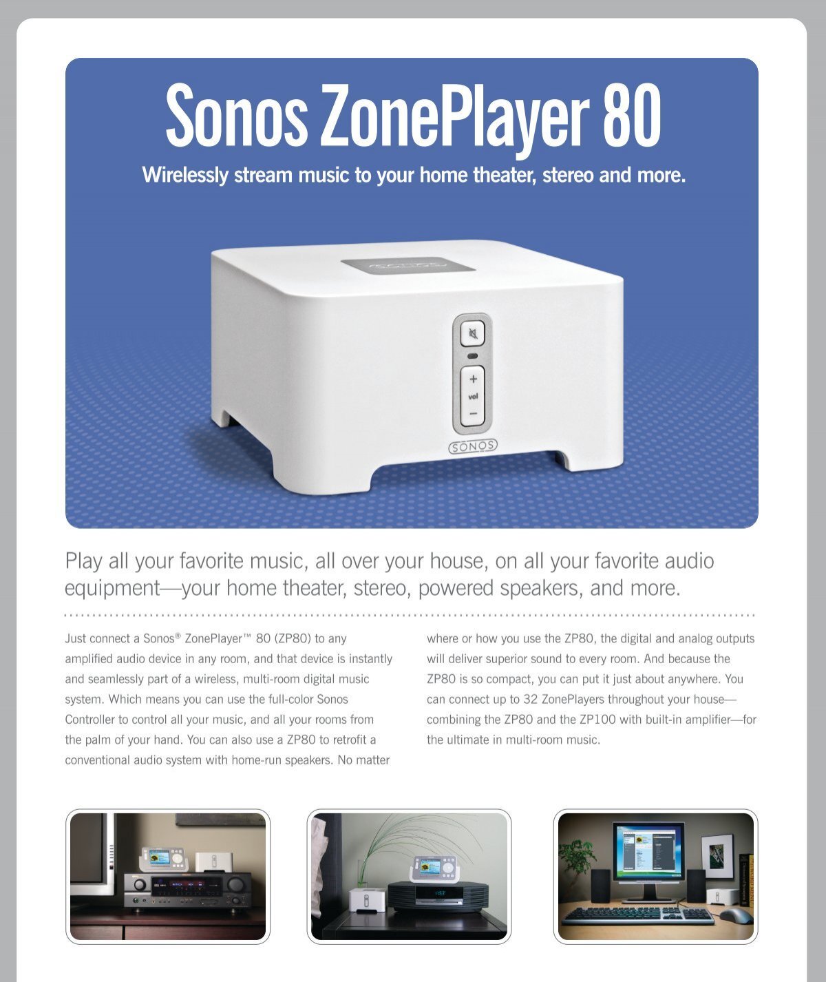 Sonos ZonePlayer - Technology Store